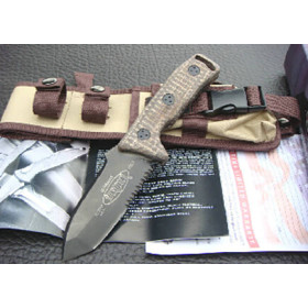 OEM MICROTECH CHEETAH II D2 FIXED BLADE KNIFE OUTDOOR KNIFE RESCUE KNIFE UD49155